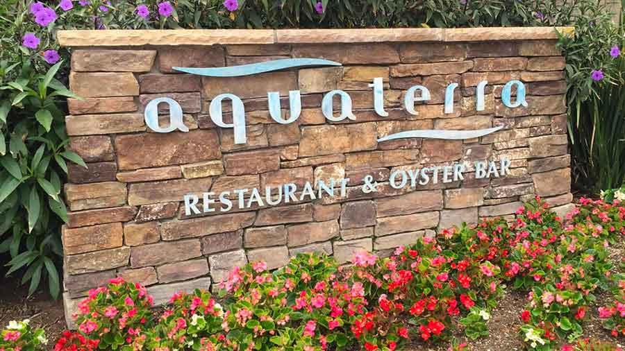 Aqua Terra OOH signage